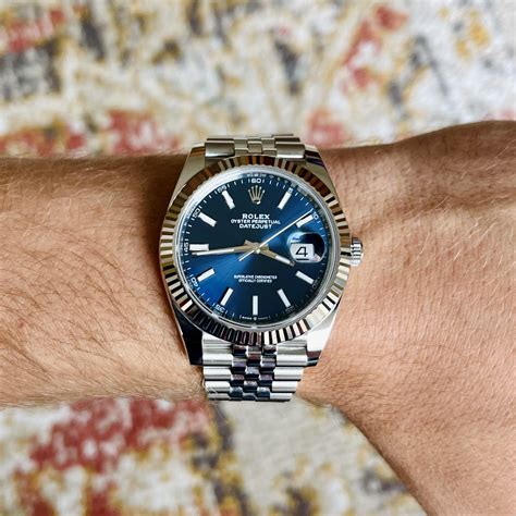 rolex datejust jubilee fluted bezel